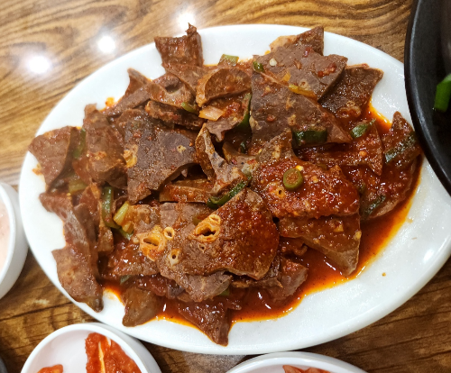미금역 맛집 '병천순대해장국' – 소주를 부르는 허파볶음