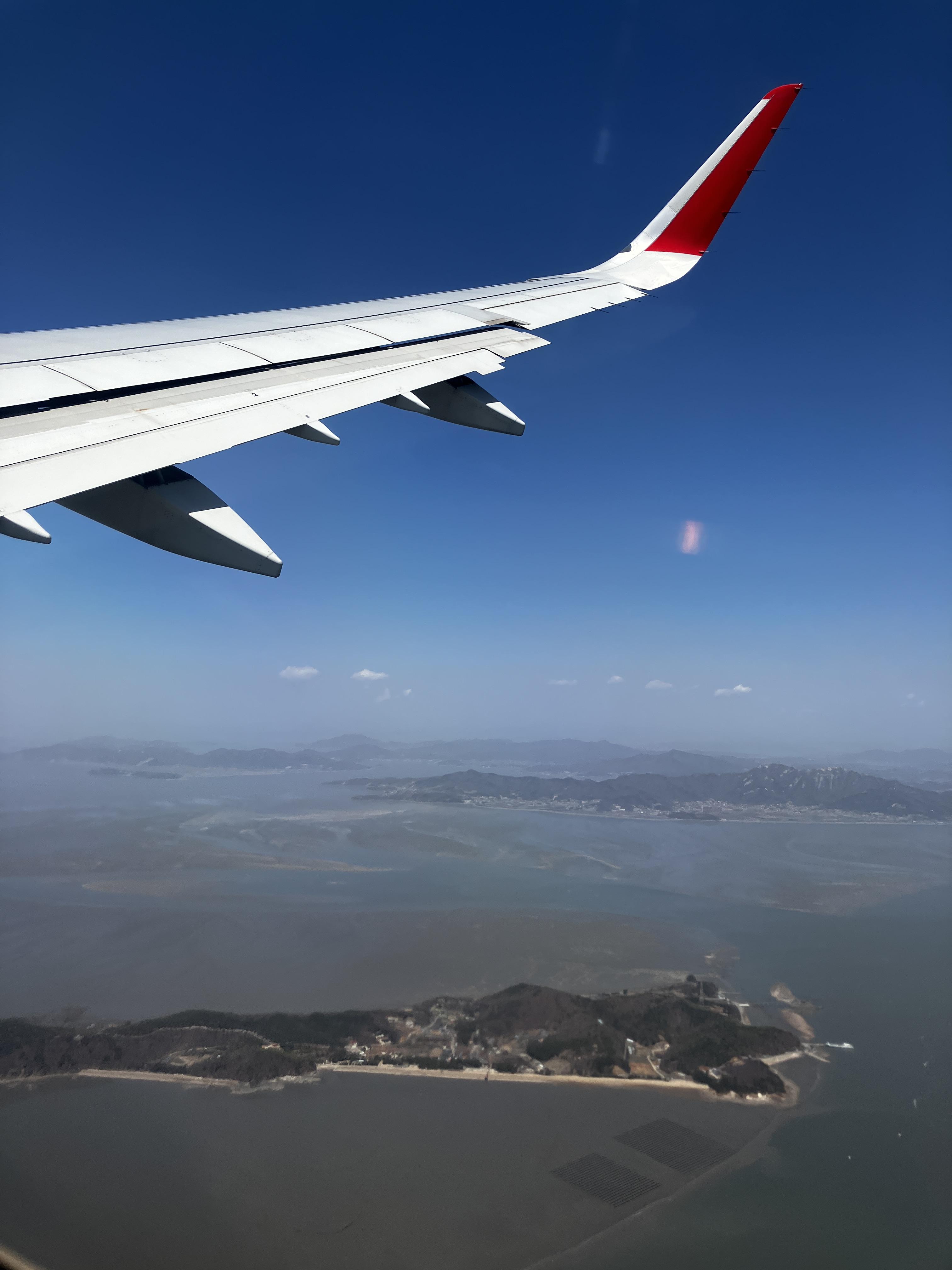 비행기풍경 인천