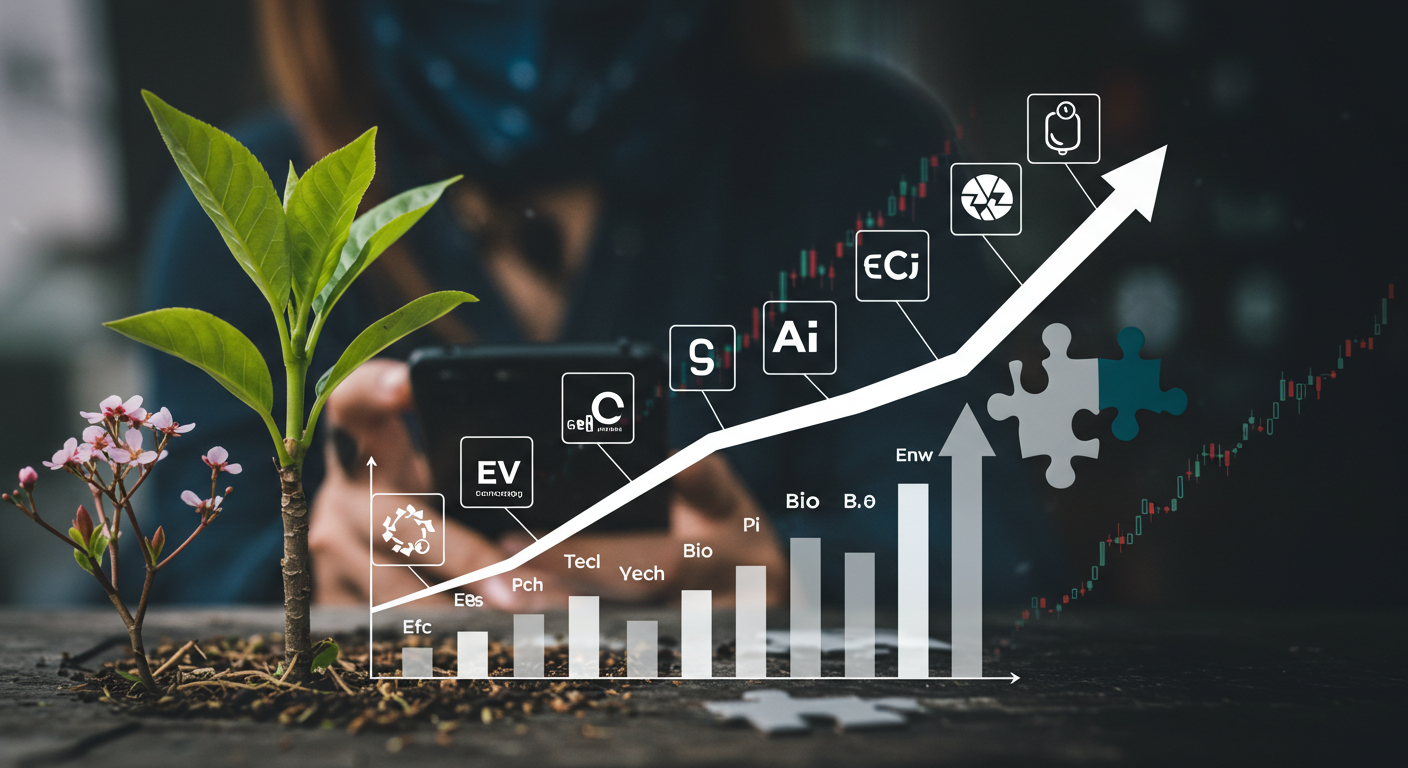 "성장주 투자: 금리 인하 시 수혜 받는 대표 자산"에 대한 이미지입니다.