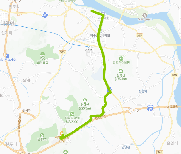 여주-912번-버스-노선-지도