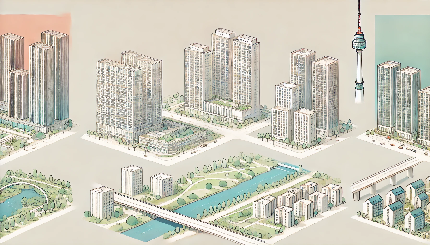 재건축으로 서울의 풍경을 바꿀 주요 아파트 단지들