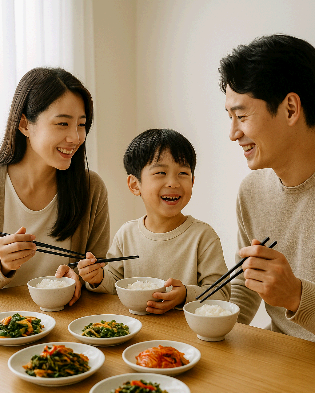 탄탄 건강 루틴] 주말 가족 건강 루틴, 가족 아침 식사