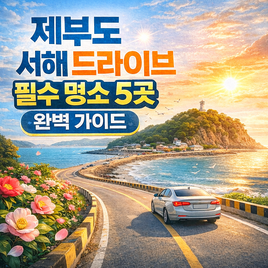제부도 드라이브 코스 확인하기