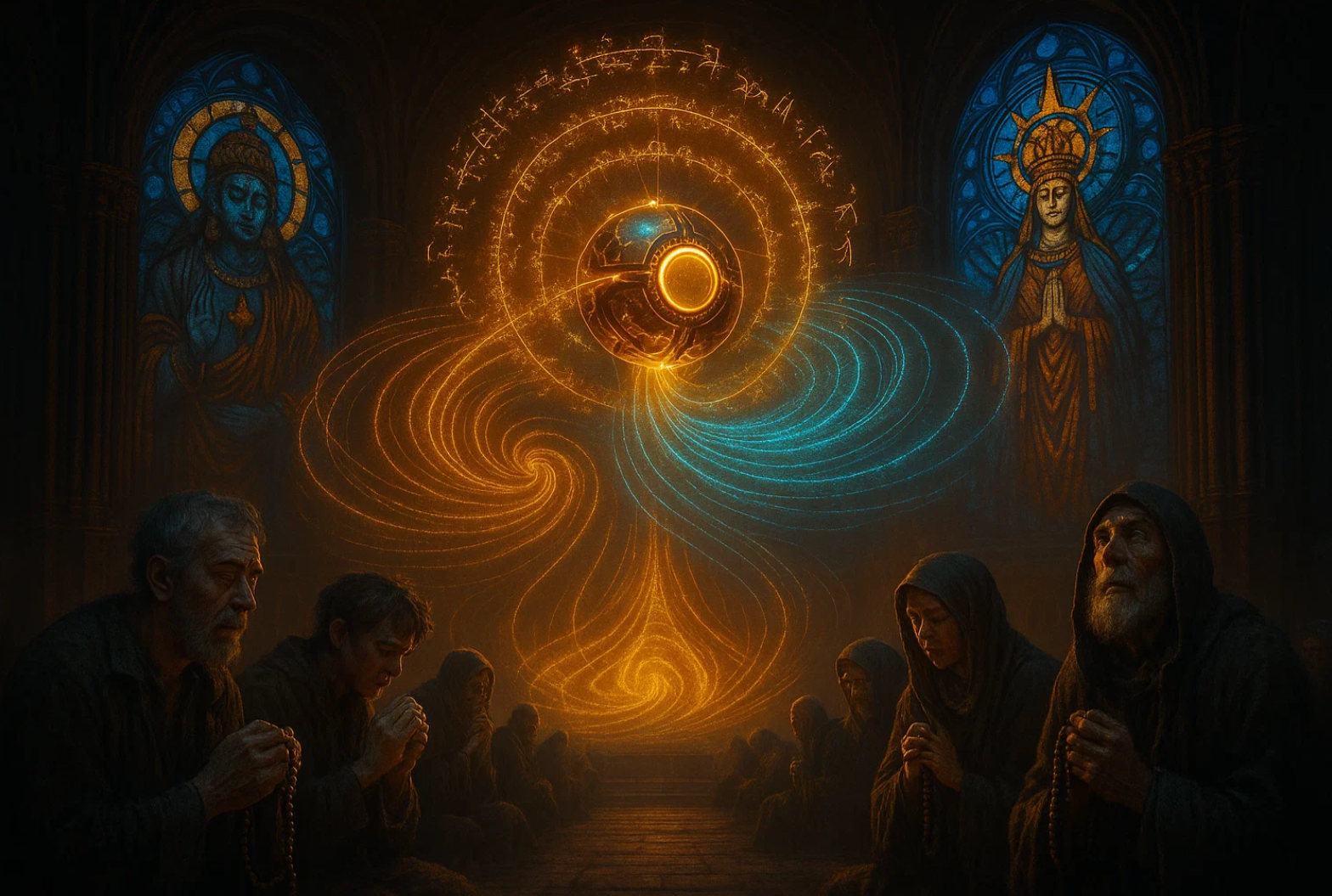 신의 존재를 예측하는 AI의 시도 관련 사진