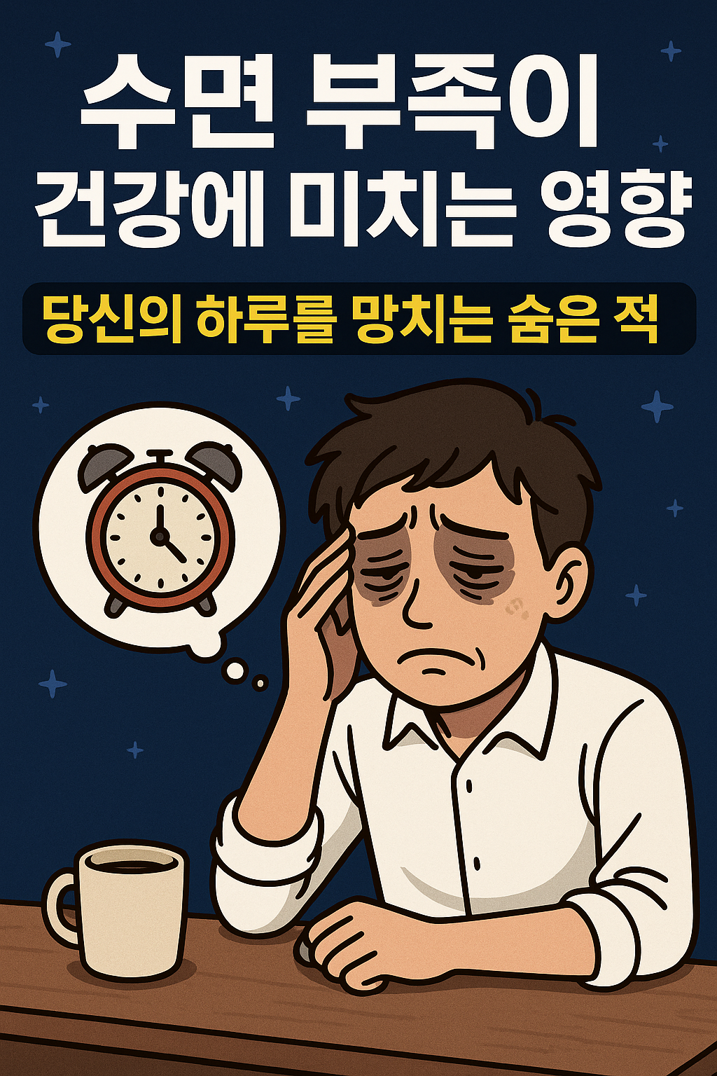 수면 부족이 건강에 미치는 영향