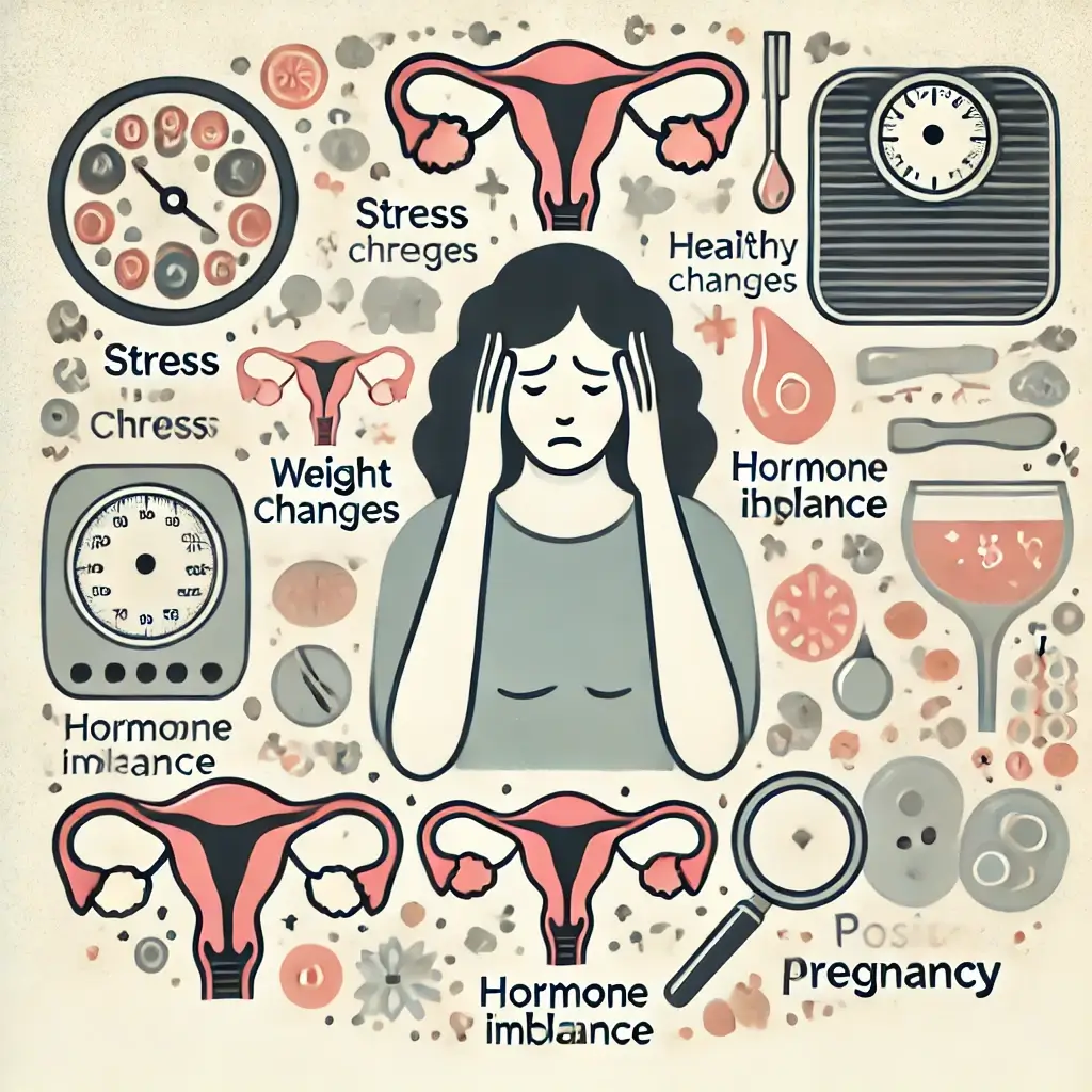 생리가 늦어지는 이유