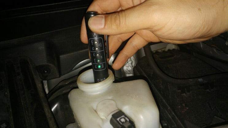 브레이크 오일 측정