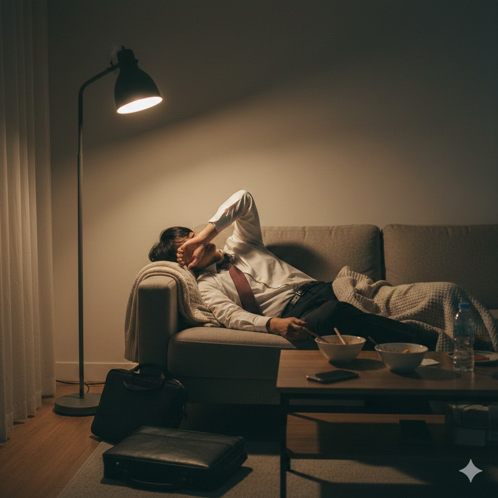 퇴근만 하면 넉다운
