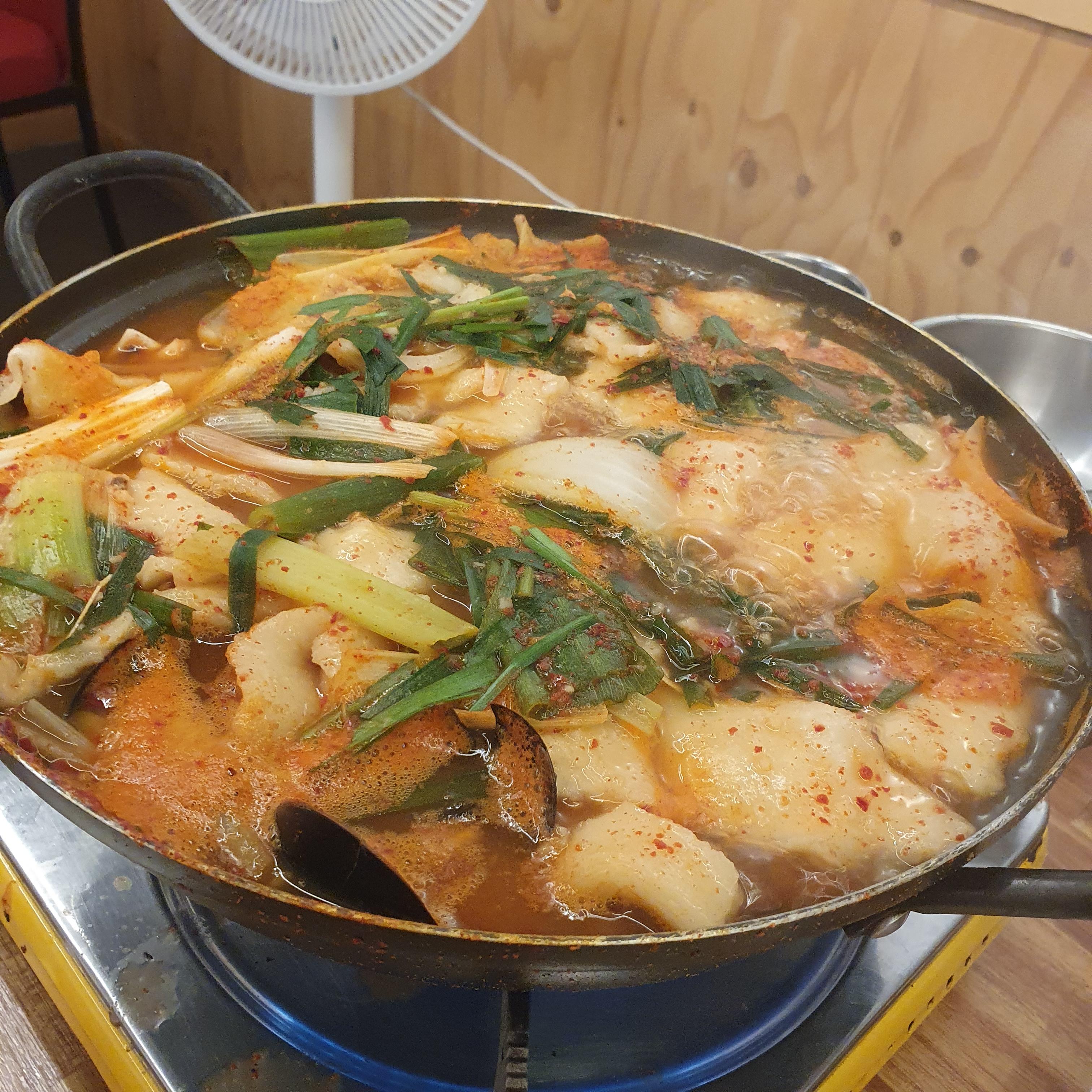 의정부 수자인 고산 맛집 오다가다샤슬릭 해물파전 얼큰수제비