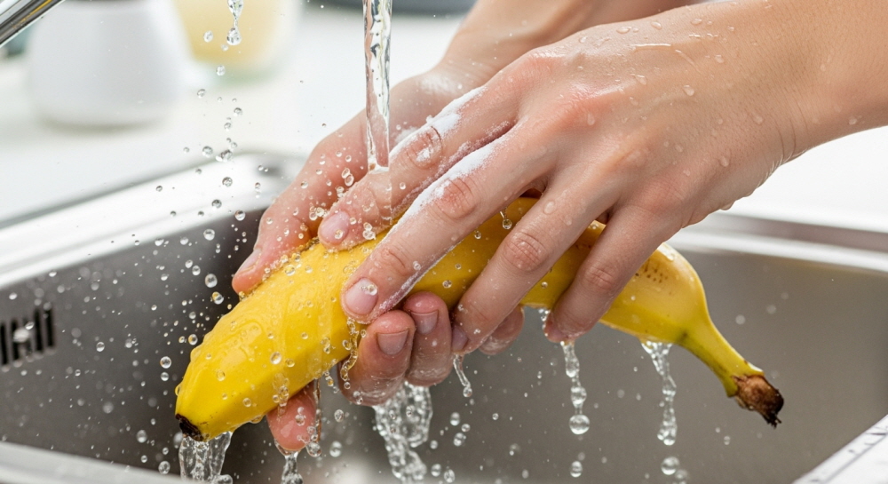 바나나 끓인 물 효능