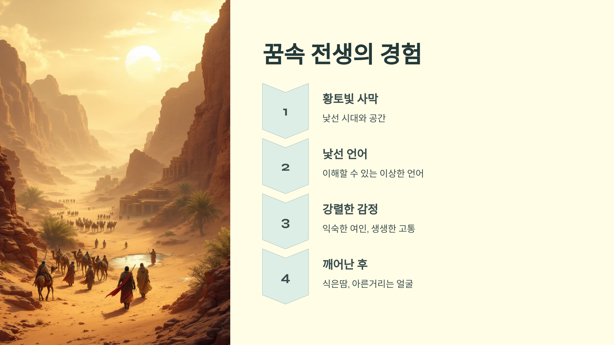 꿈속 전생의 경험