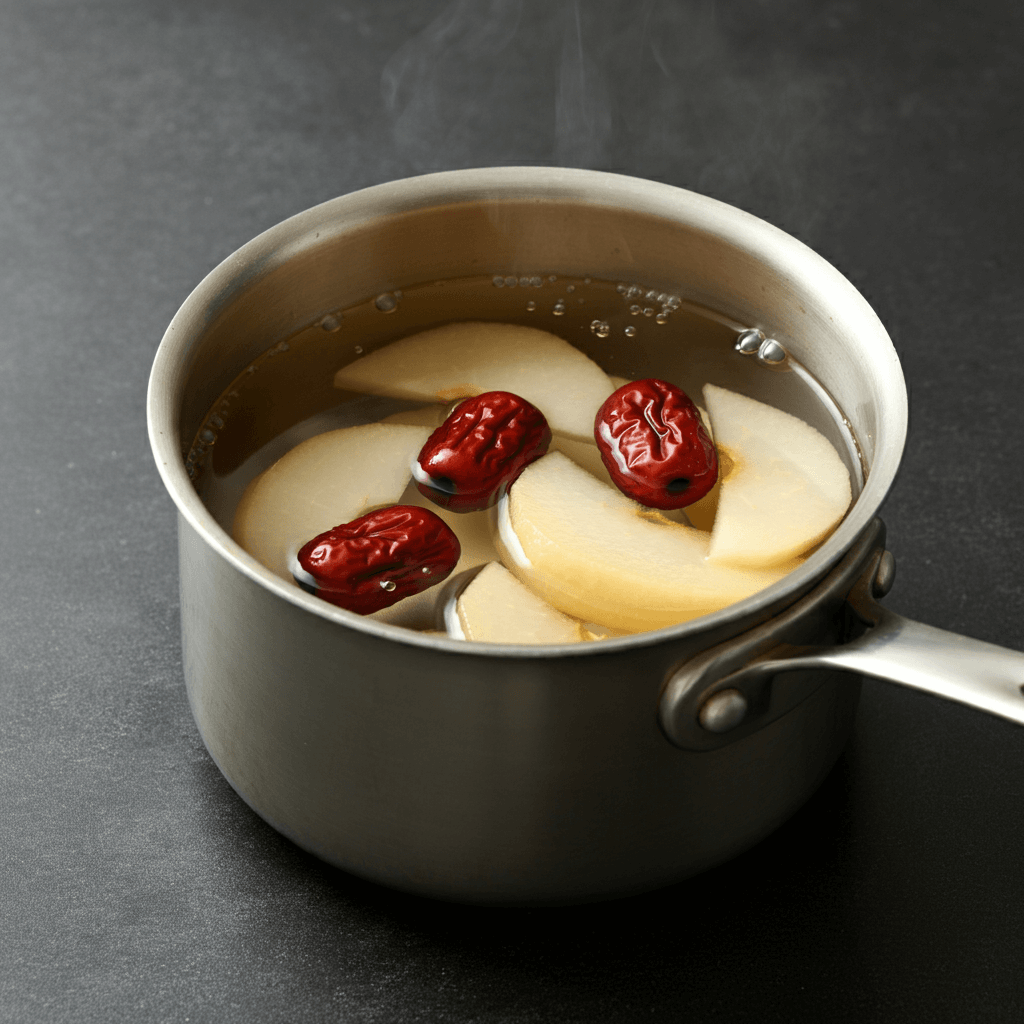 돌 전 아기 배숙&amp;#44; 아기 배숙 효능&amp;#44; 아기 배숙 만드는 법&amp;#44; 아기 감기 예방 음식&amp;#44; 아기 목 보호&amp;#44; 배숙 주의사항