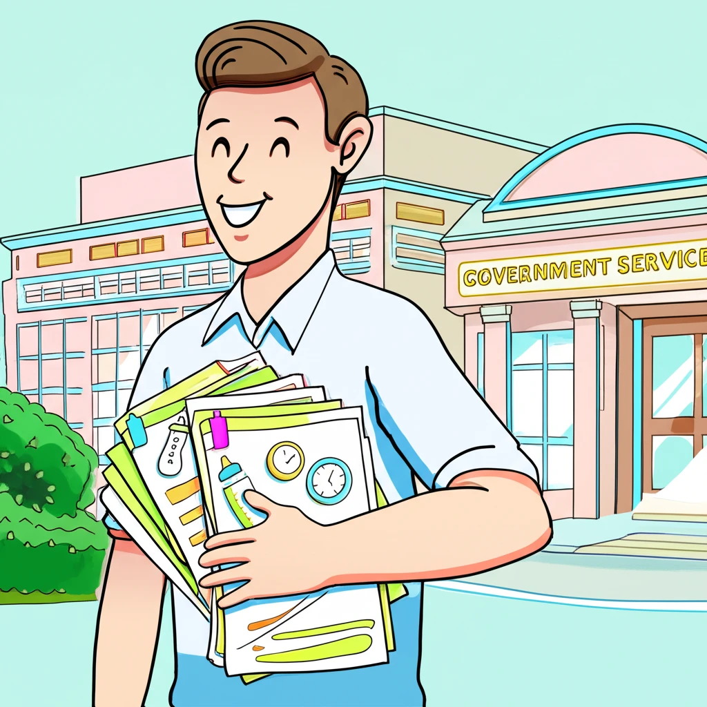 고용24 방문 예약 프로세스 및 육아..