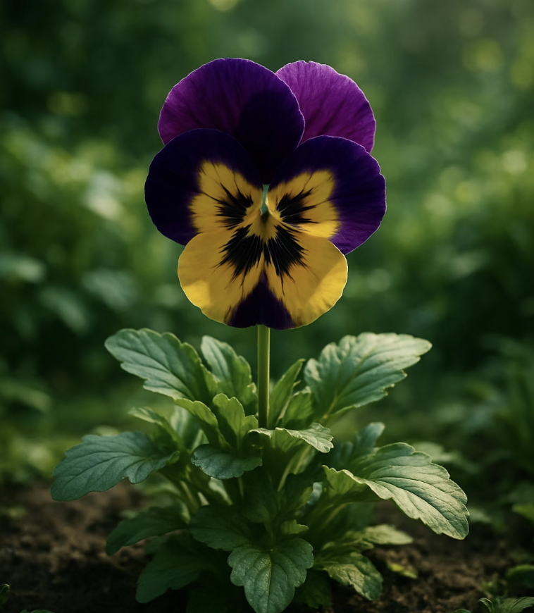 팬지 뿌리, 얼마나 깊고 넓게 자랄까? (화분 선택 가이드)