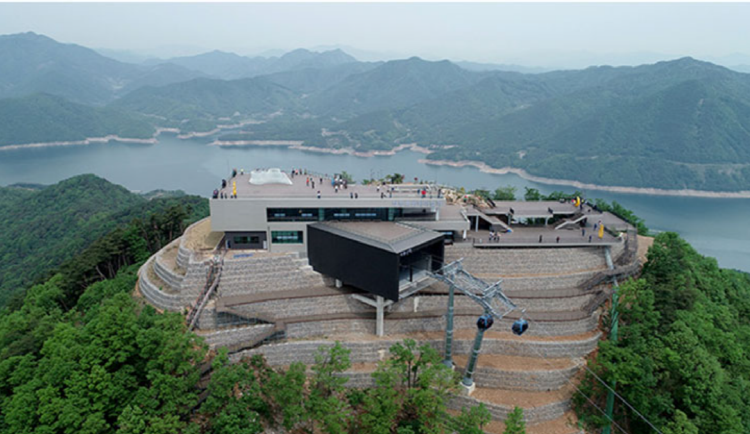 청풍호반 케이블카