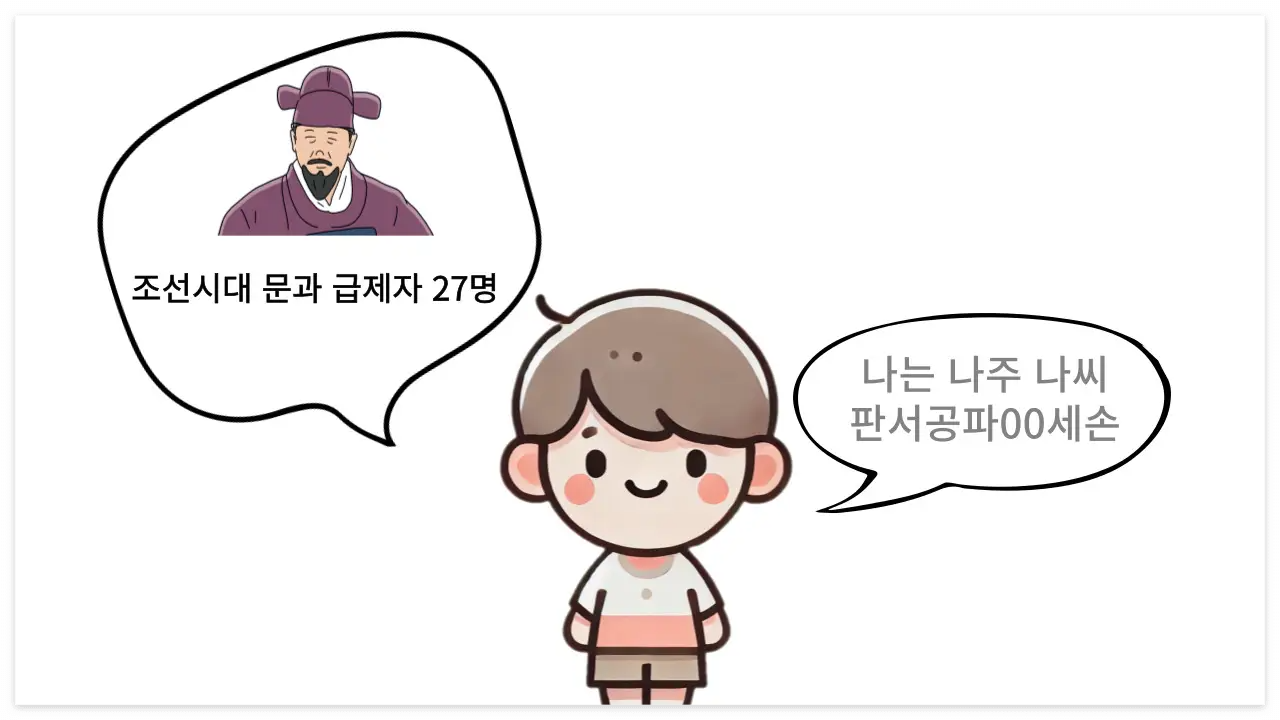 나주 나씨 이미지