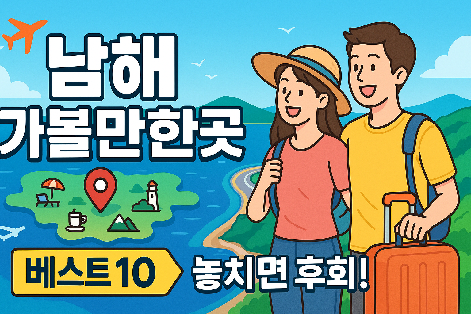 남해 가볼만한곳 베스트10