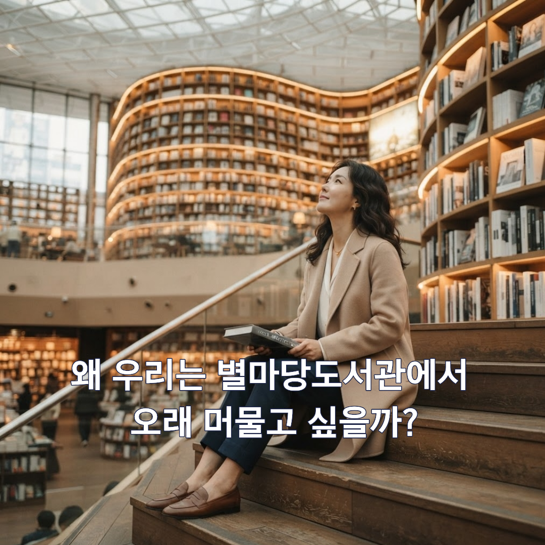왜 우리는 별마당도서관에 머물고 싶어할까?