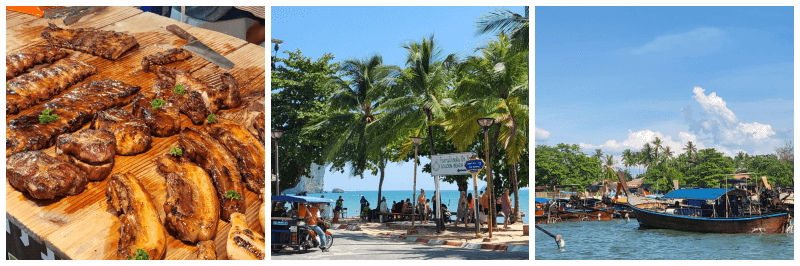 아오낭 야시장, 아오낭비치, 라일레이비치 사진