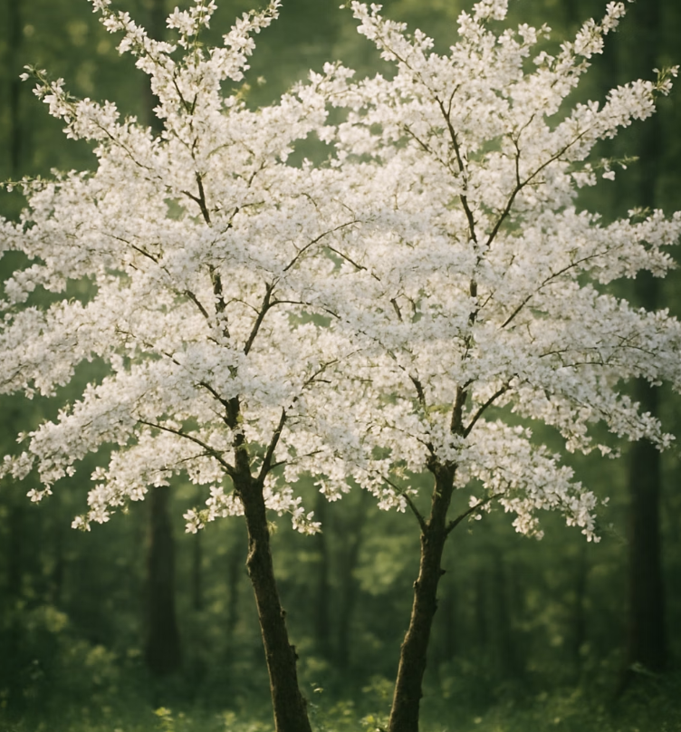 사촌인 듯 다른 두 나무