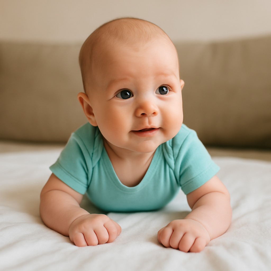 터미타임하는 아기