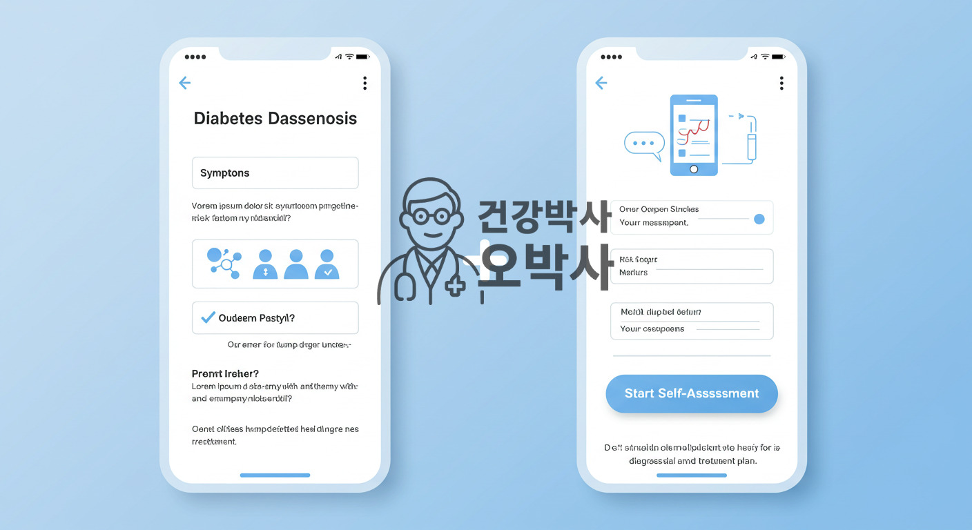 당뇨 자가진단