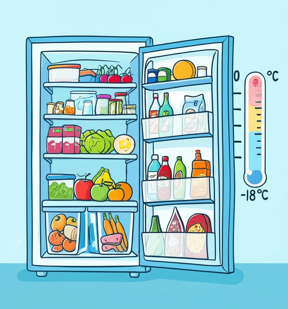 냉장고 온도, 식중독 막는 핵심! 최..