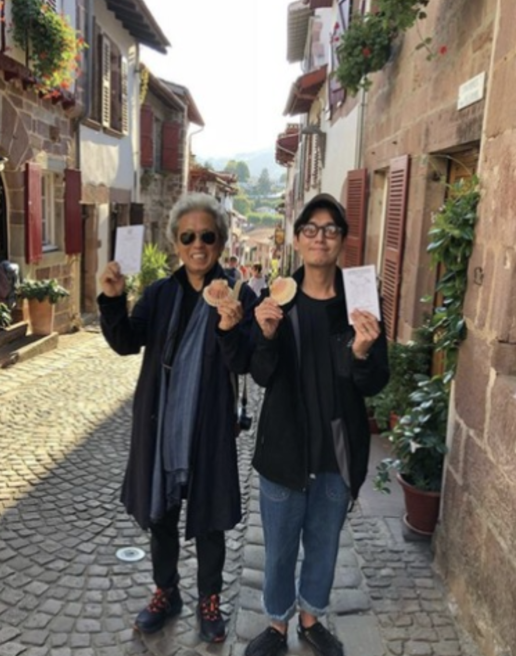 정경호 아버지 정을영 PD 함께한 사진