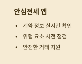 전세사기 걱정 없이, 안전한 계약