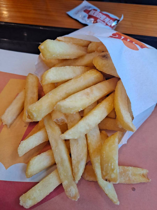 버거킹 감자튀김