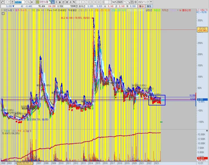 대한뉴팜-전체-차트-흐름-분석