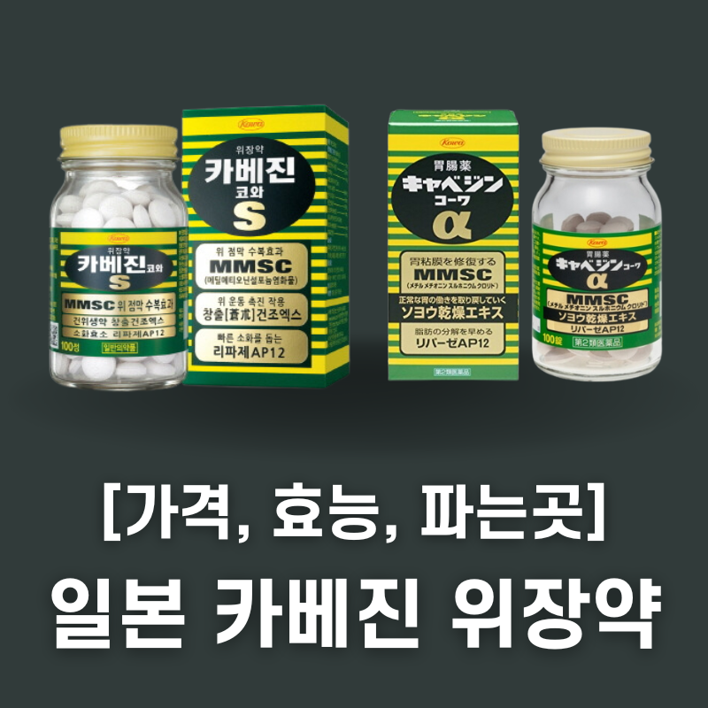 일본 카베진 가격