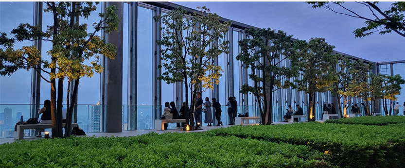 하루카스300의 16층 전망대