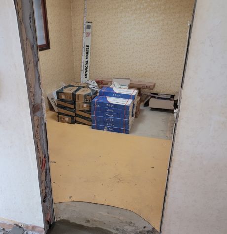 아파트 수리 철거 과정