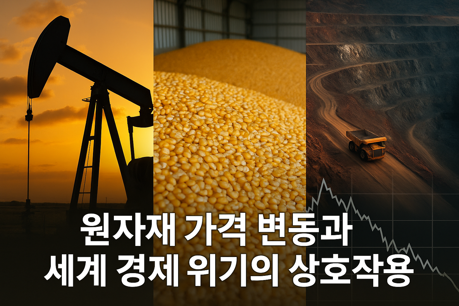 원자재 가격 변동 관련 사진