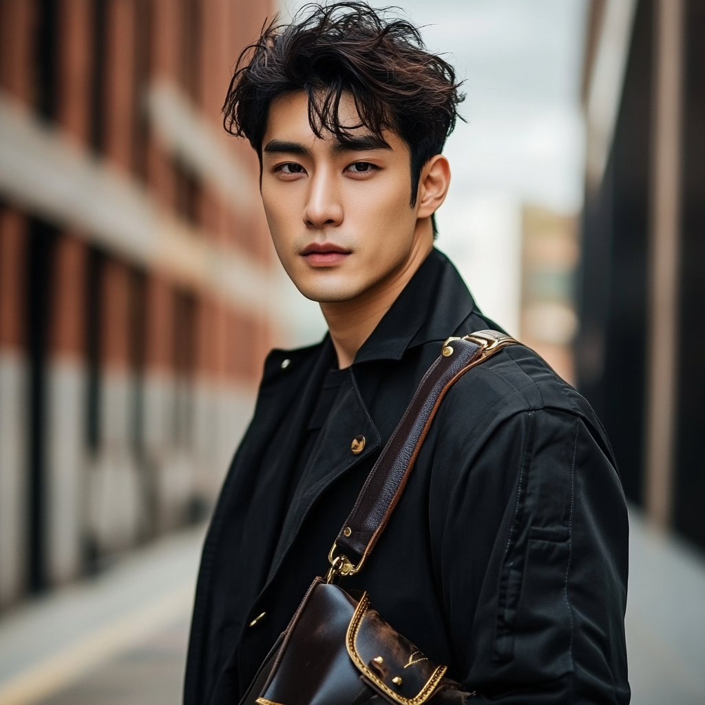 남성 가방 이미지