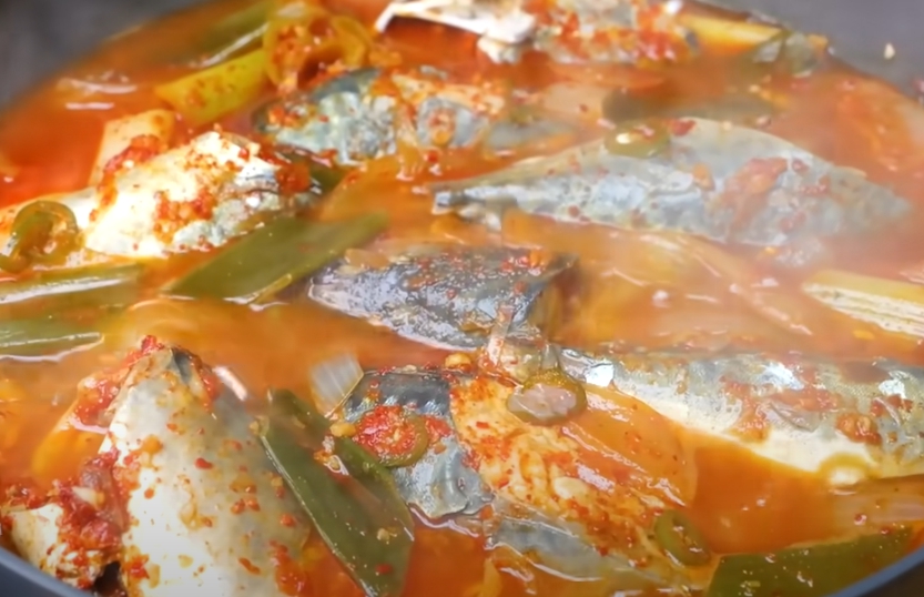 고등어 묵은지찜
