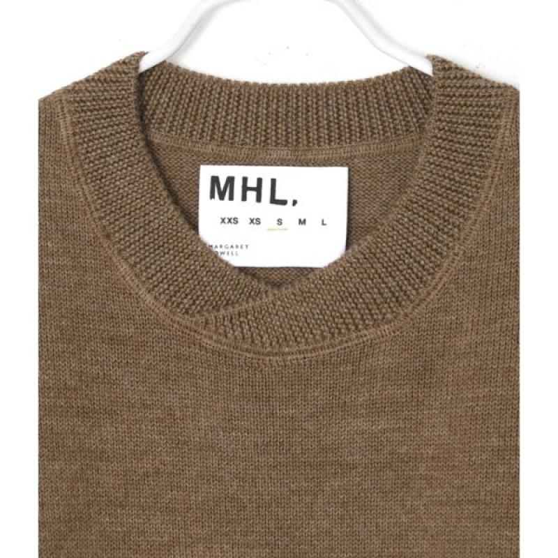 마가렛호웰 23FW MHL 크루넥 Ginger GIN 울 니트 WHKN0135A23EXZ