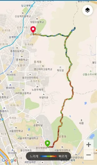 불암산 등산 코스 안내 지도_8