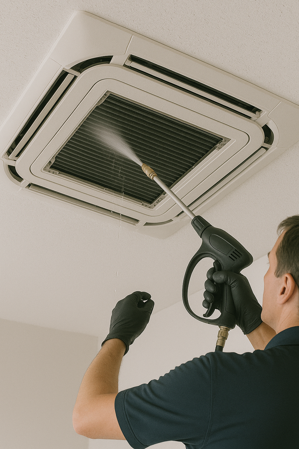 천안 동남구 에어컨청소 삼성 천장형 시스템 에어컨 분해 청소