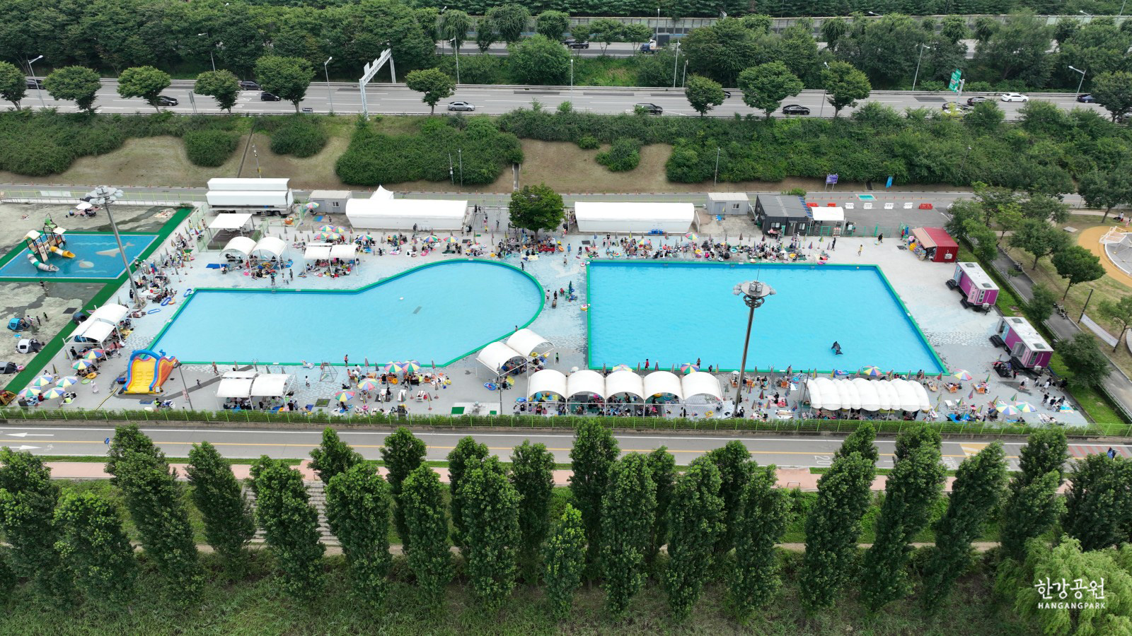 한강수영장사진