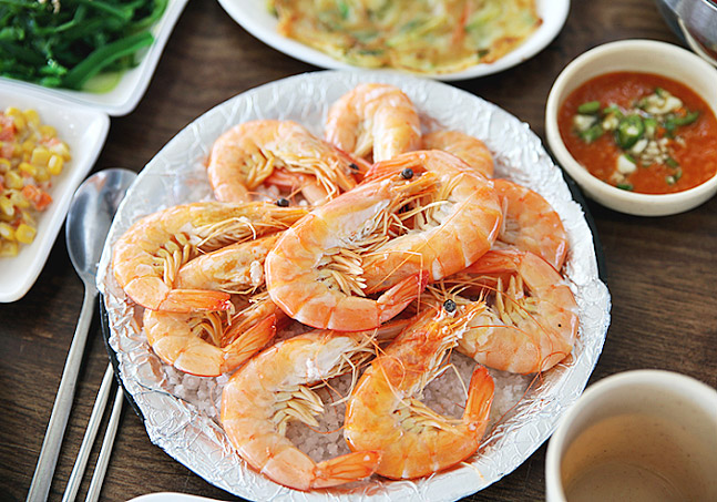 제부도 조개구이집 '어부의 집'