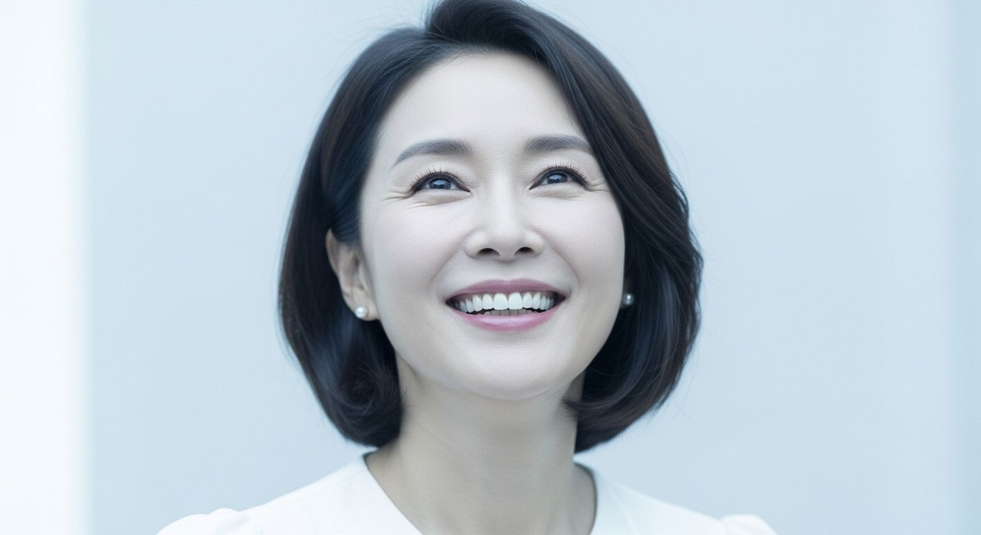 항산화 효과로 젊어진 중년 여성