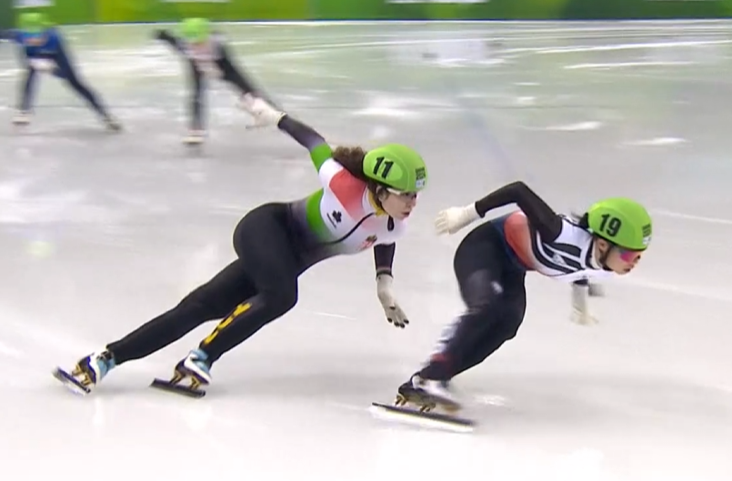 강릉 청소년 동계 올림픽 쇼트트랙 강민지 선수 (*사진출처ISU)