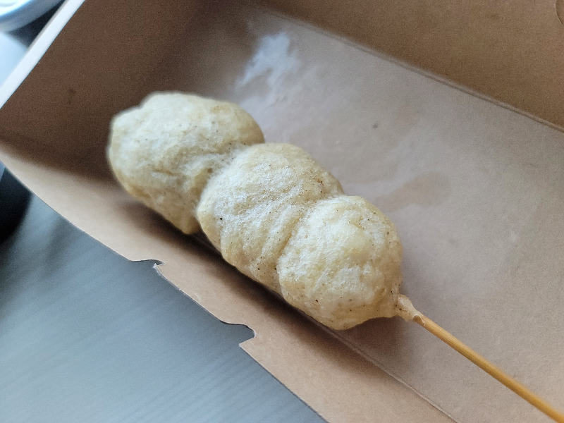 메추리알 꼬치튀김