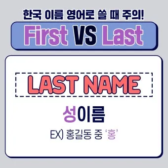 last first name 뜻과 사용 예시_3