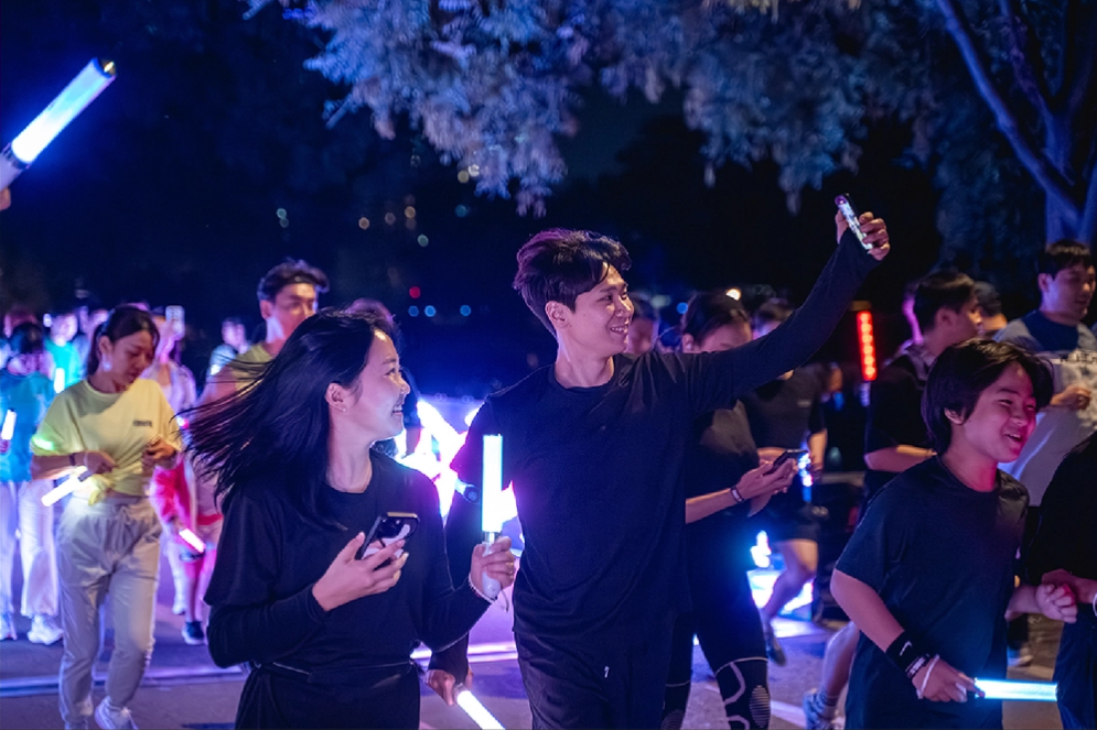 라이트 런 참가 이미지 제공