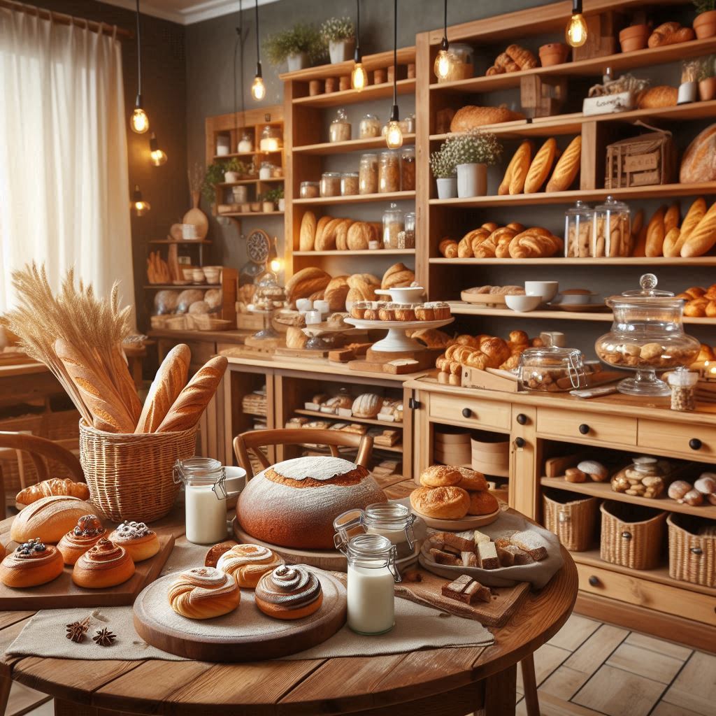 베이커리 배경