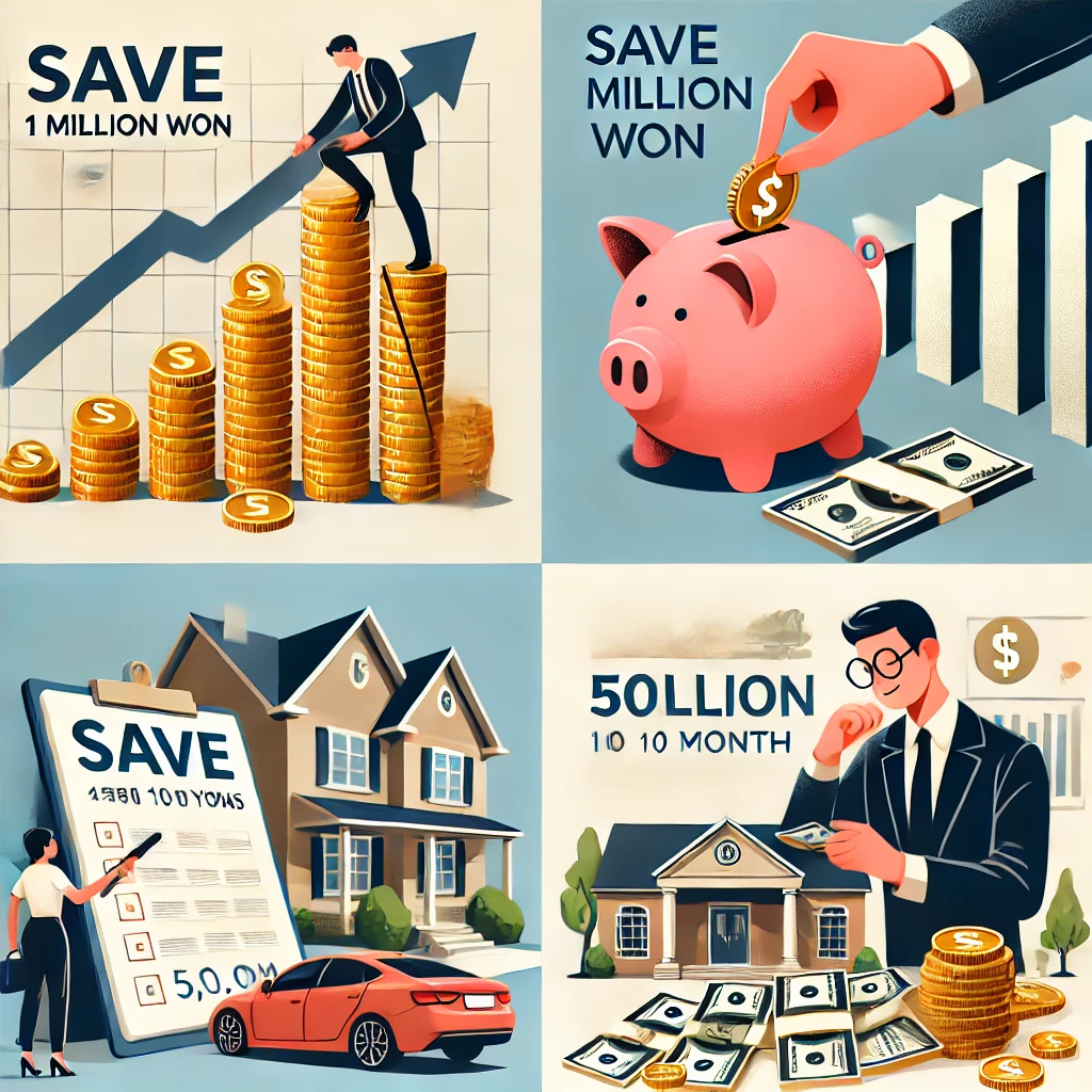 월 100만 원 저축, 10년 후 5억을 만든 법 (실제 경험 공유)