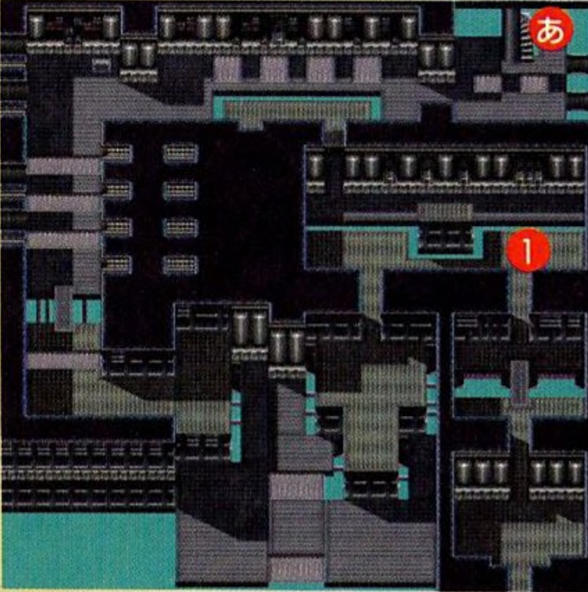 벨루가의 연구탑 ~ 비행선 (1층)